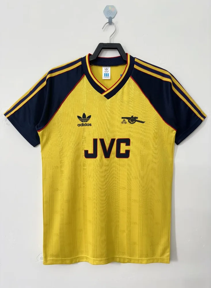 Arsenal 1988/1990 Retro Arsenal Visitante Camiseta de fútbol 1988/1990