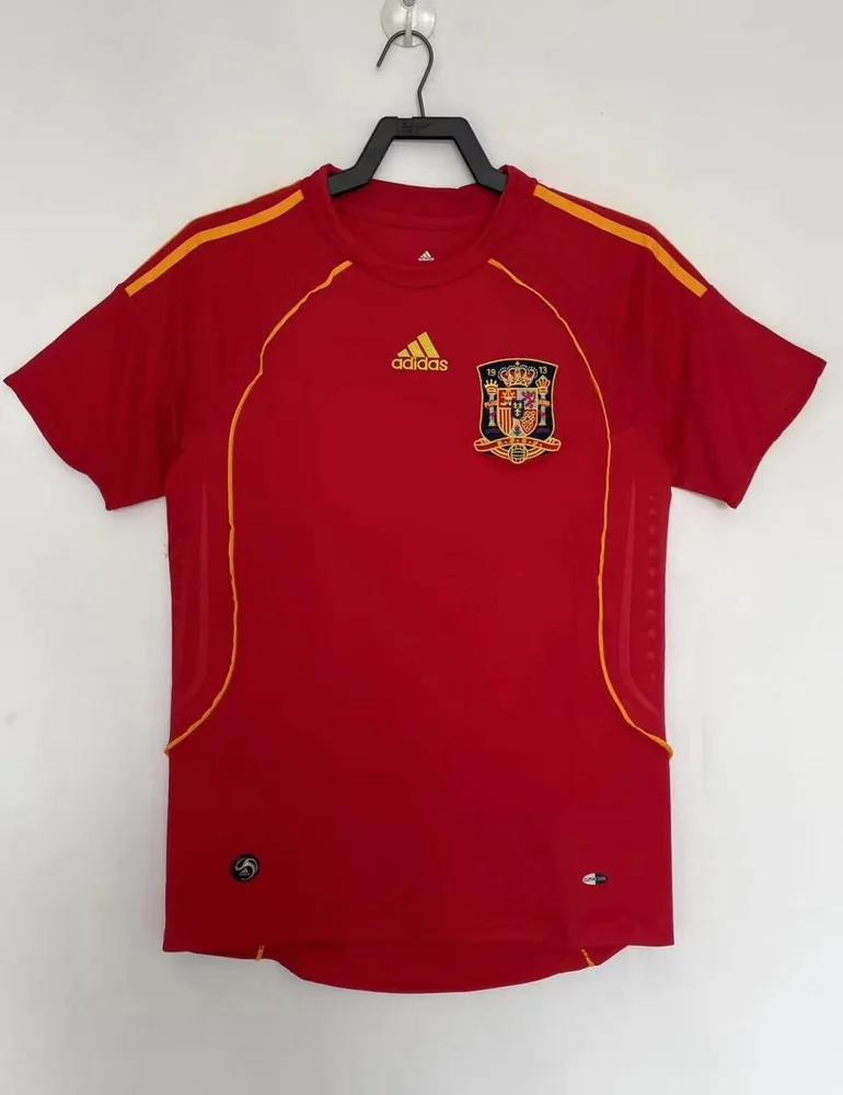 Spain 2008 Retro Spain Local Camiseta de fútbol 2008