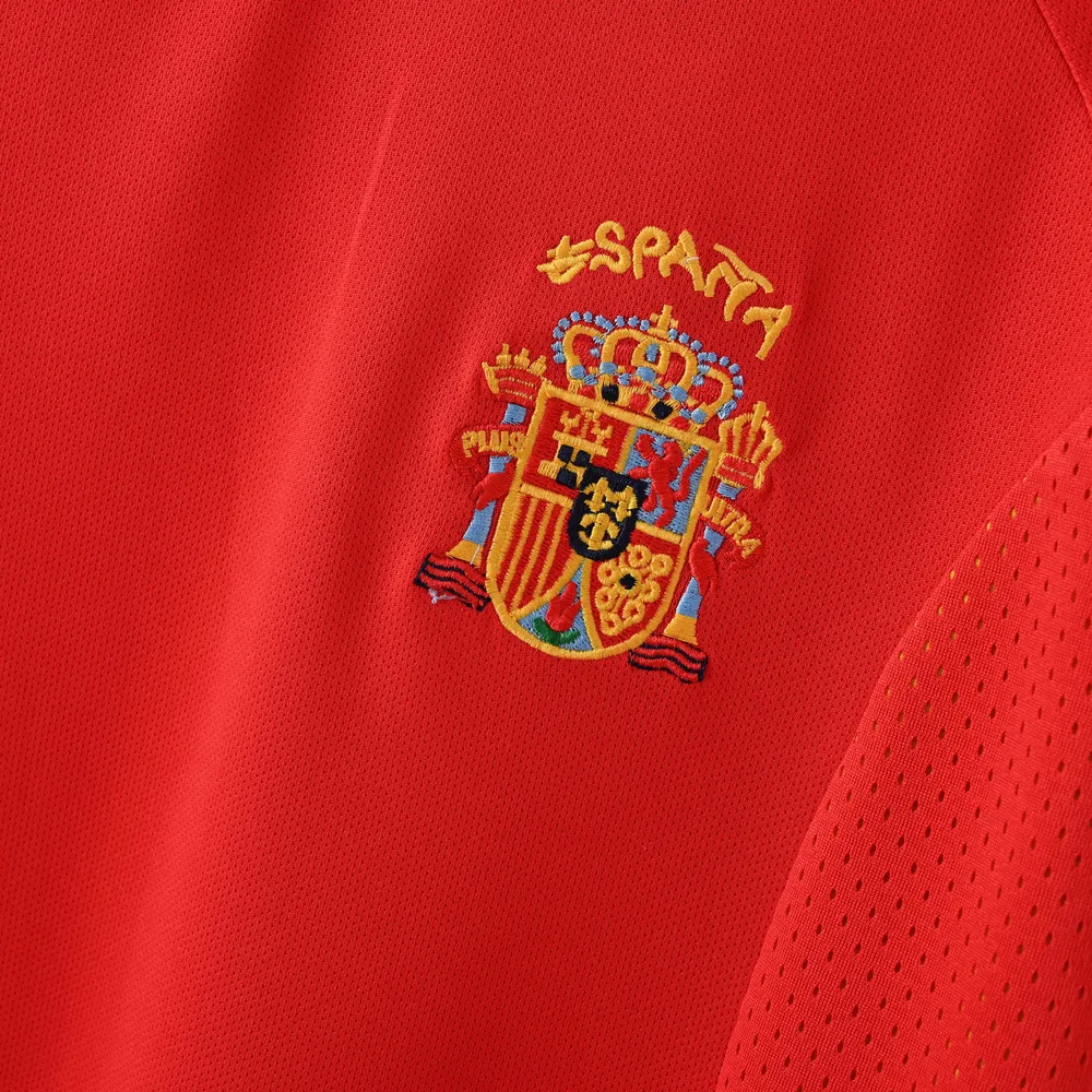 Spain 2002 Retro Spain Local Camiseta de fútbol 2002 — 7