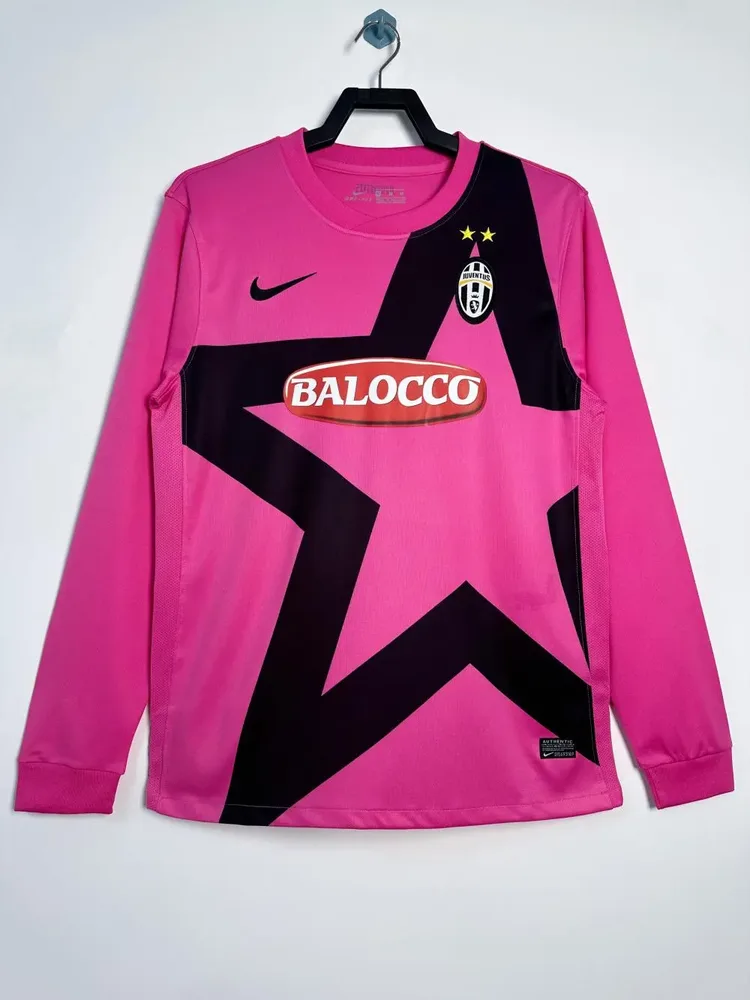 Juventus 2011/2012 Retro Manga larga Juventus Visitante Camiseta de fútbol 2011/2012