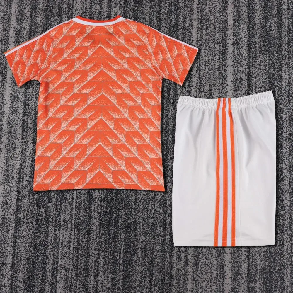 Netherlands 1988 Retro Netherlands Local Camiseta de fútbol Talla infantil 1988 — 2