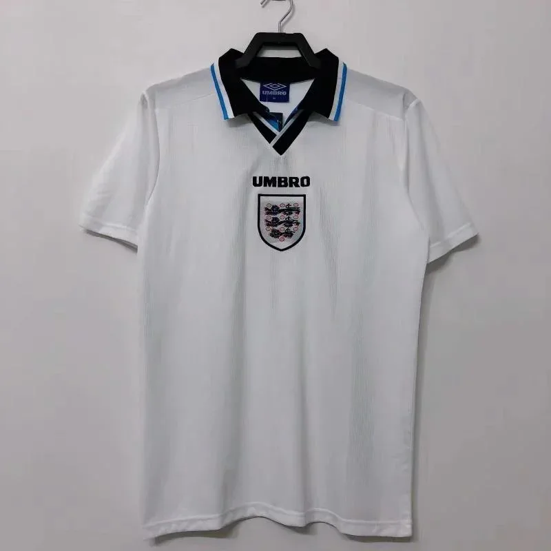 England 1996 Retro England Home Soccer Jersey 1996 — 1