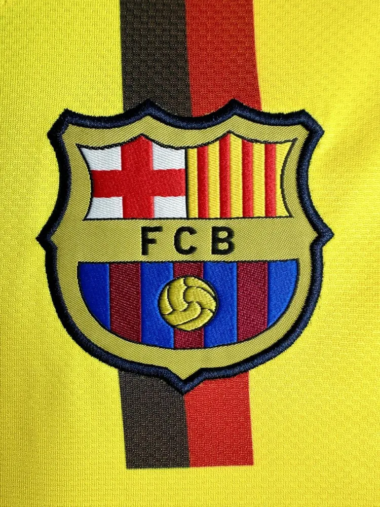 Barcelona 2008/2009 Retro Barcelona Away Football Shirt Long Sleeve 2008/2009 — 6