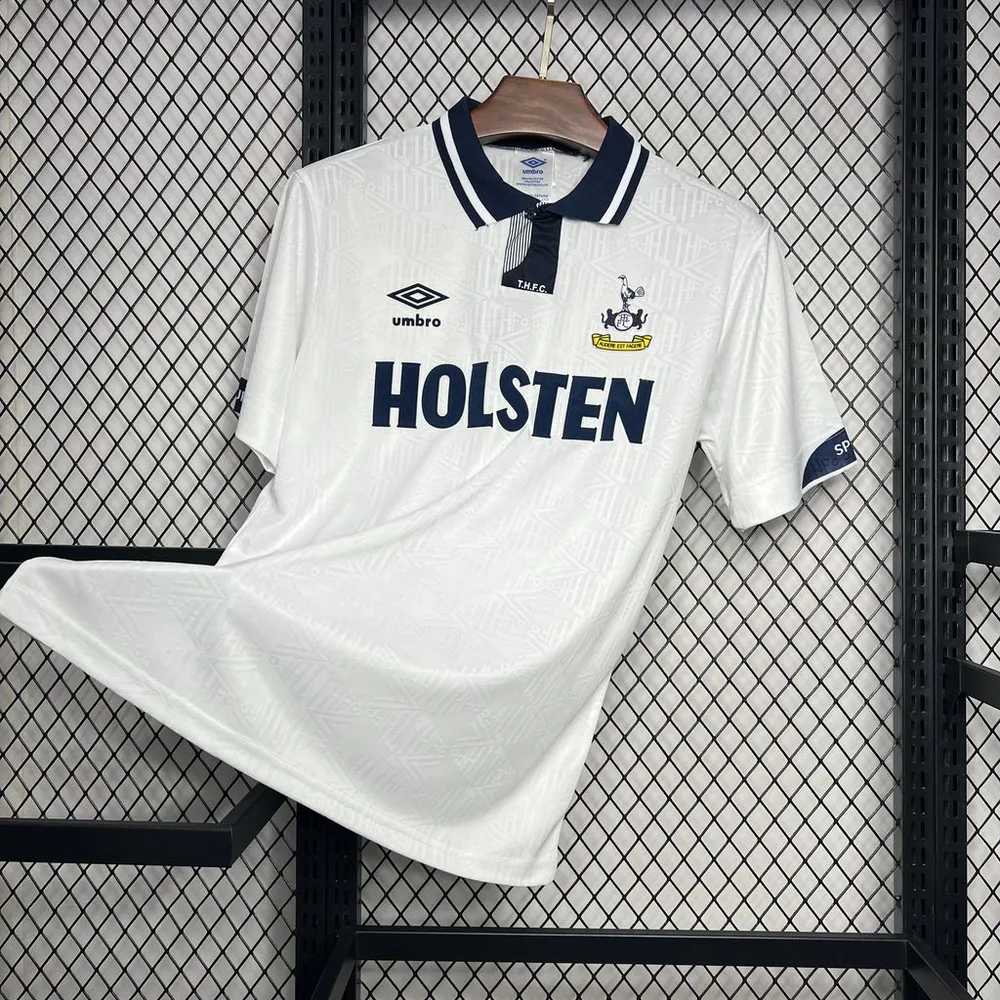 Tottenham 1992/1993 Retro Tottenham Hotspur Local Camiseta de fútbol 1992/1993 — 3