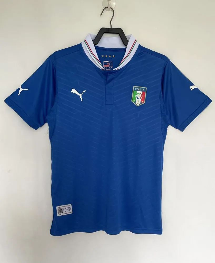 Italy 2012 Retro Italy Local Camiseta de fútbol 2012