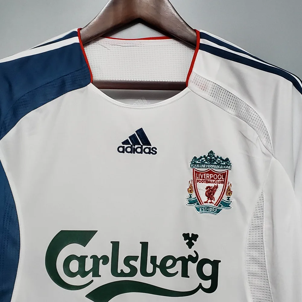 Liverpool 2006/2007 Retro Liverpool Tercera Visitante Camiseta de fútbol 2006/2007 — 3