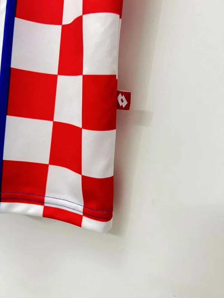 Croatia 1998 Retro Croatia National Team Away Football Shirt 1998 — 8