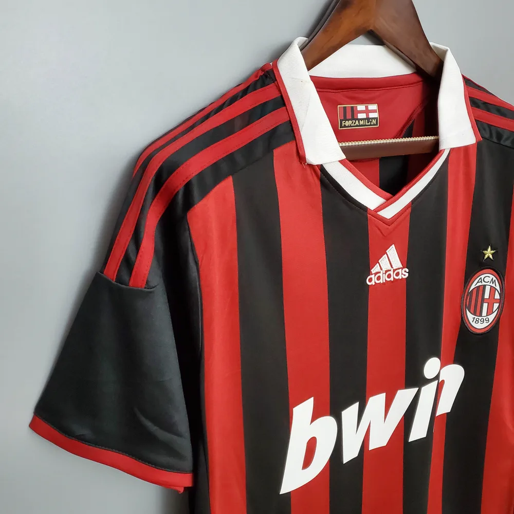AC Milan 2009/2010 Retro AC Milan Home Football Shirt 2009/2010 — 6