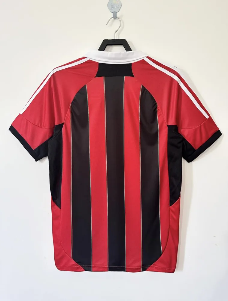 AC Milan 2012/2013 Retro AC Milan Home Football Shirt 2012/2013 — 2