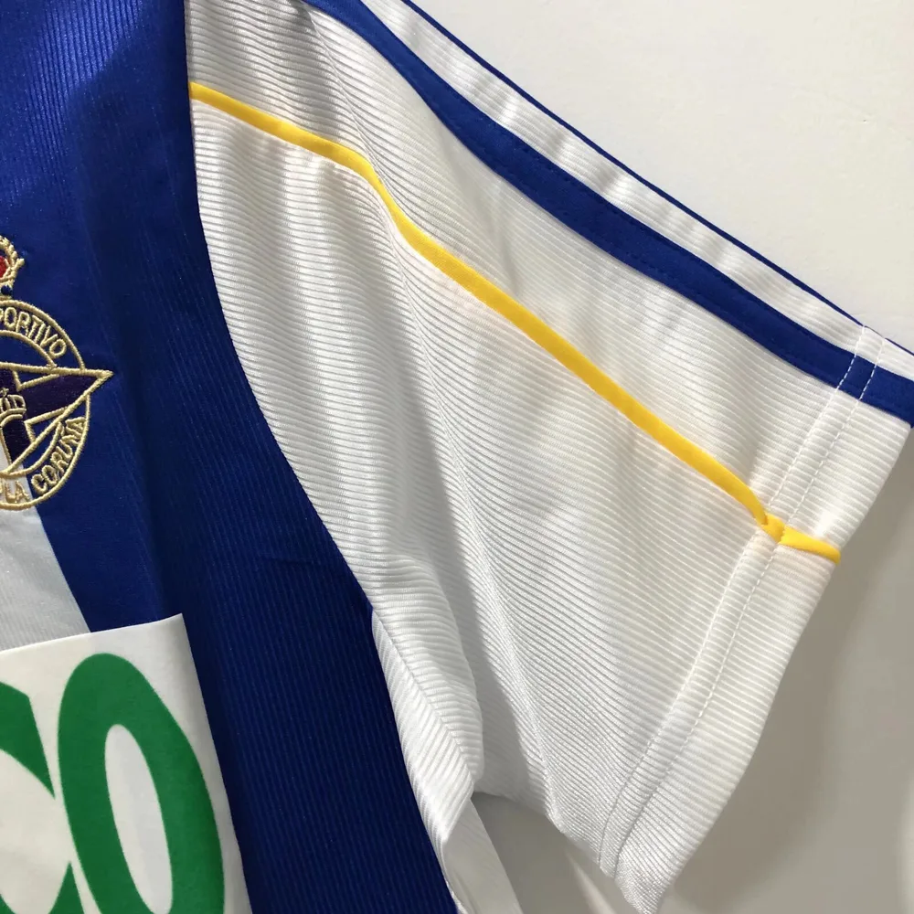 Deportivo 1999-2000 Retro Deportivo Home Football Shirt 1999/2000 — 9