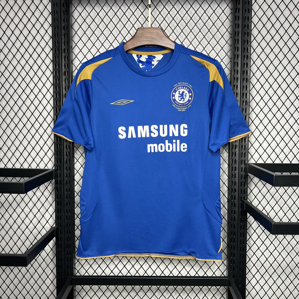 Chelsea 2005/2006 Retro Chelsea Local Camiseta de fútbol 2005/2006
