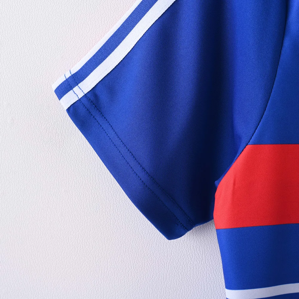 France 1984 Retro France Home Football Shirt 1984 — 3