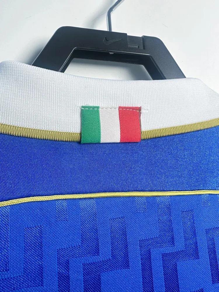 Italy 1995 Retro Italy Home Soccer Shirt 1995 — 4