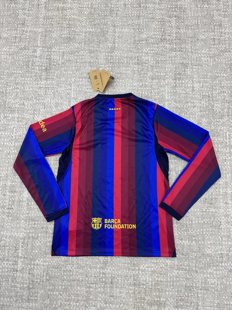 Barcelona 2026/2027 Manga larga Barcelona Local Camiseta de fútbol 2026/27 — 2