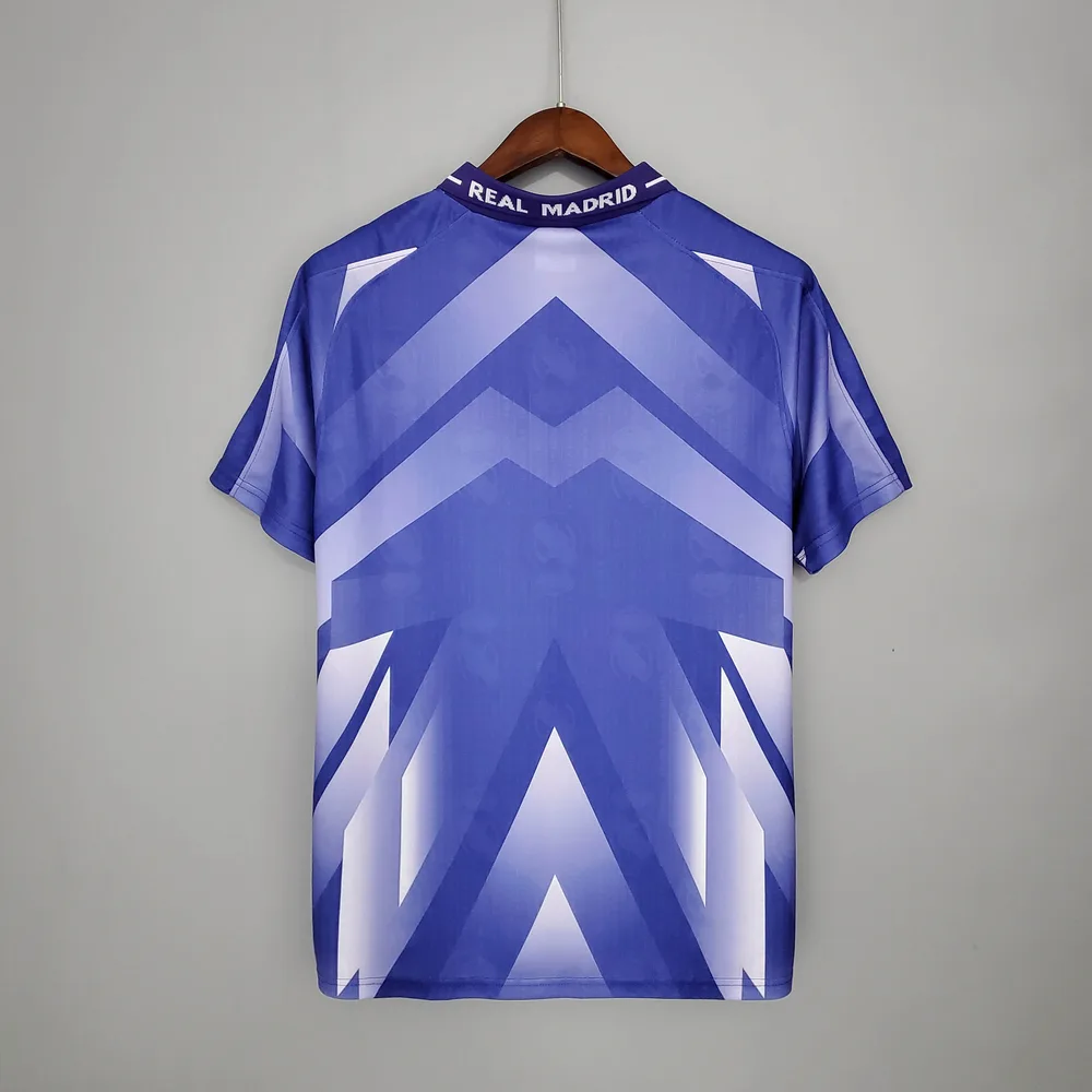 Real Madrid 1996/1997 Retro Real Madrid Visitante Camiseta de fútbol 1996/1997 — 2