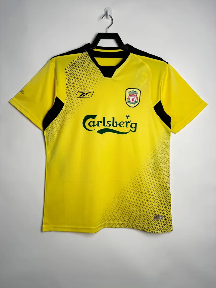Liverpool 2004/2005 Retro Liverpool Visitante Camiseta de fútbol 2004/2005