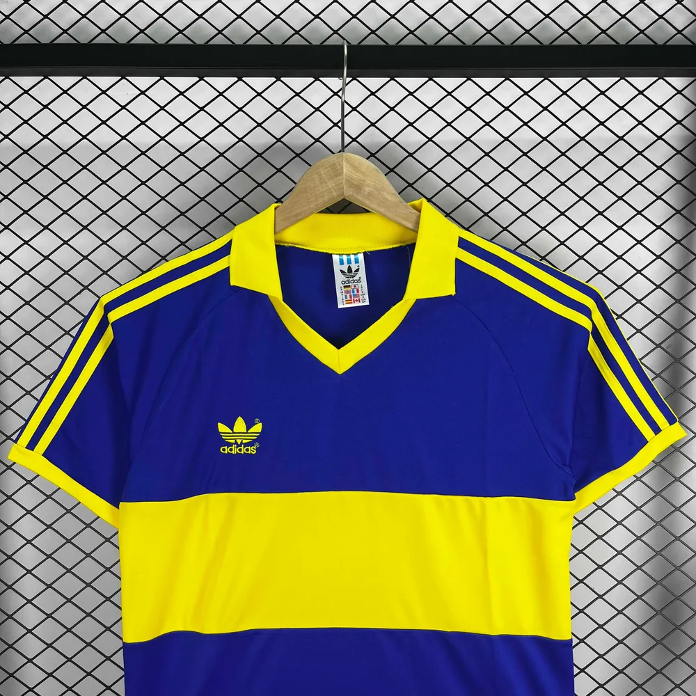 Boca Juniors 1985/1986 Retro Boca Juniors Home Football Jersey 1985/1986 — 3