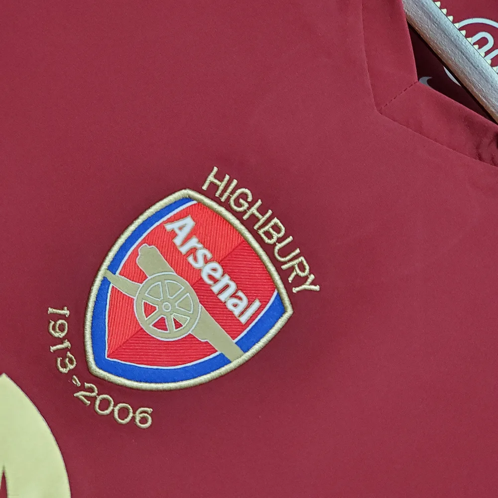Arsenal 2005/2006 Retro Arsenal Local Camiseta de fútbol 2005/2006 — 5