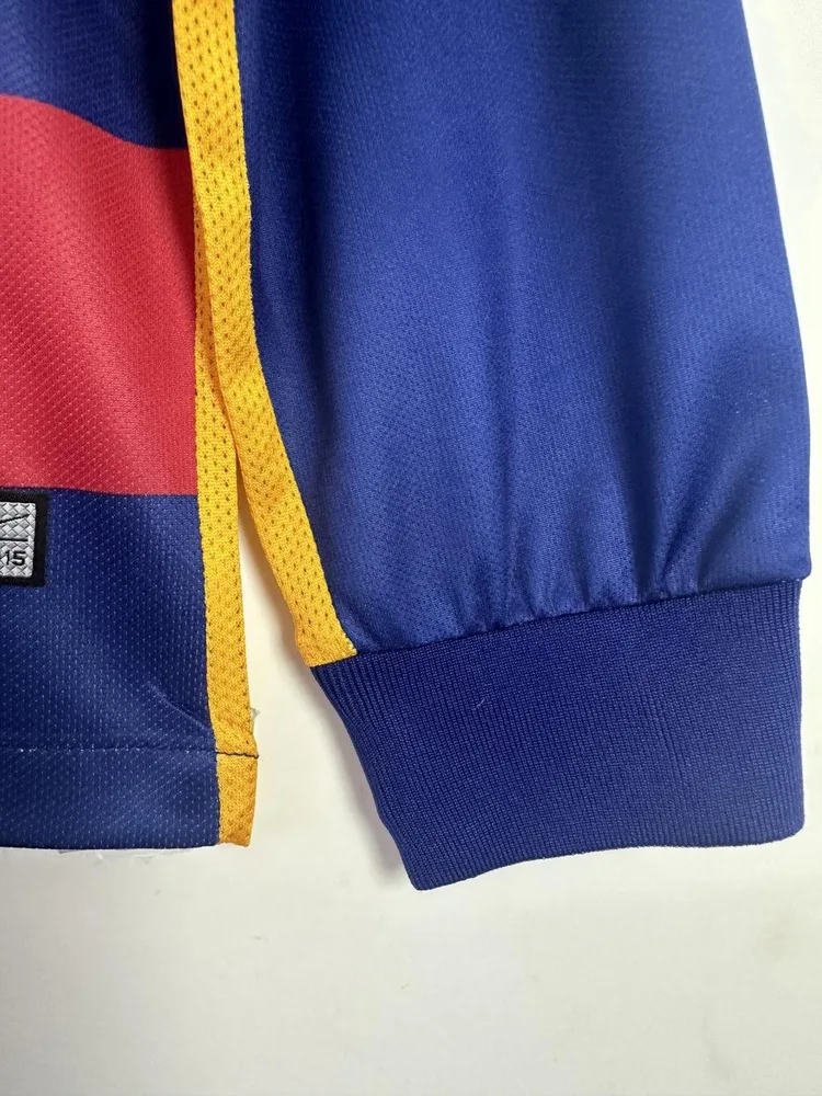 Barcelona 2015/2016 Retro Barcelona Home Football Jersey Long Sleeve 2015/2016 — 5