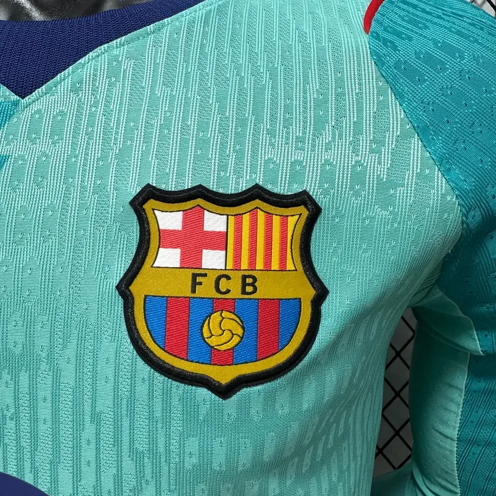 Barcelona 2026/2027 Long Sleeve Player Version Barcelona Third Away Football Jersey 2026/27 — 9