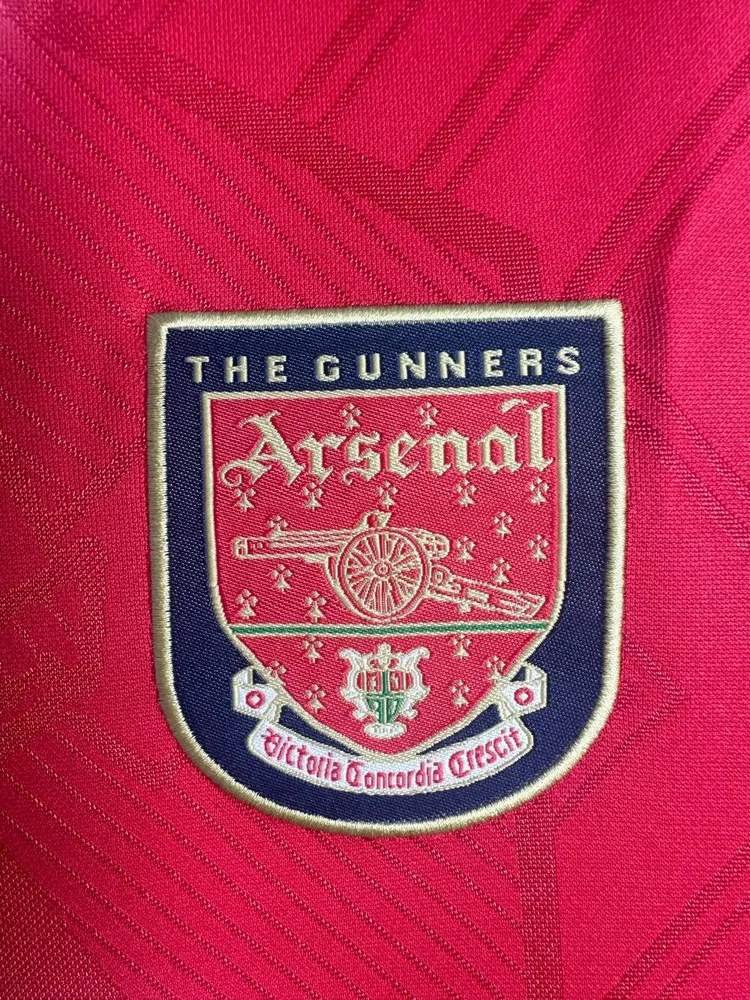 Arsenal 1996-1997 Retro Manga larga Arsenal Local Camiseta de fútbol 1996/1997 — 5