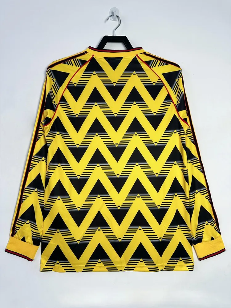 Arsenal 1991/1993 Retro Long Sleeve Arsenal Away Football Shirt 1991/1993 — 2
