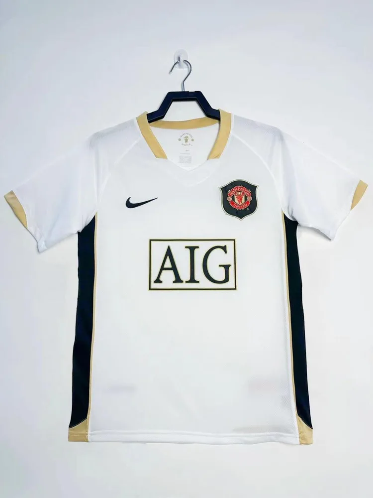 Manchester United 2006/2007 Retro Manchester United Visitante Camiseta de fútbol 2006/2007
