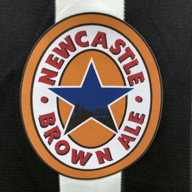 Newcastle 1995/1997 Retro Manga larga Newcastle United Local Camiseta de fútbol 1995/1997 — 6