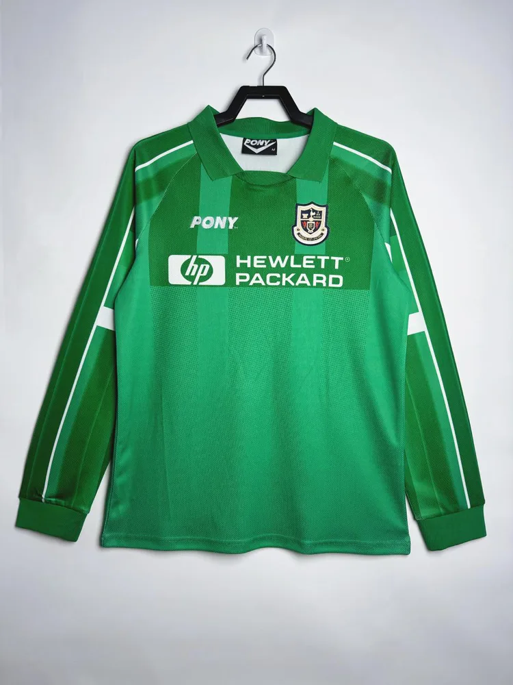 Tottenham 1997-1999 Retro Manga larga Tottenham Hotspur Visitante Camiseta de fútbol 1997/1999