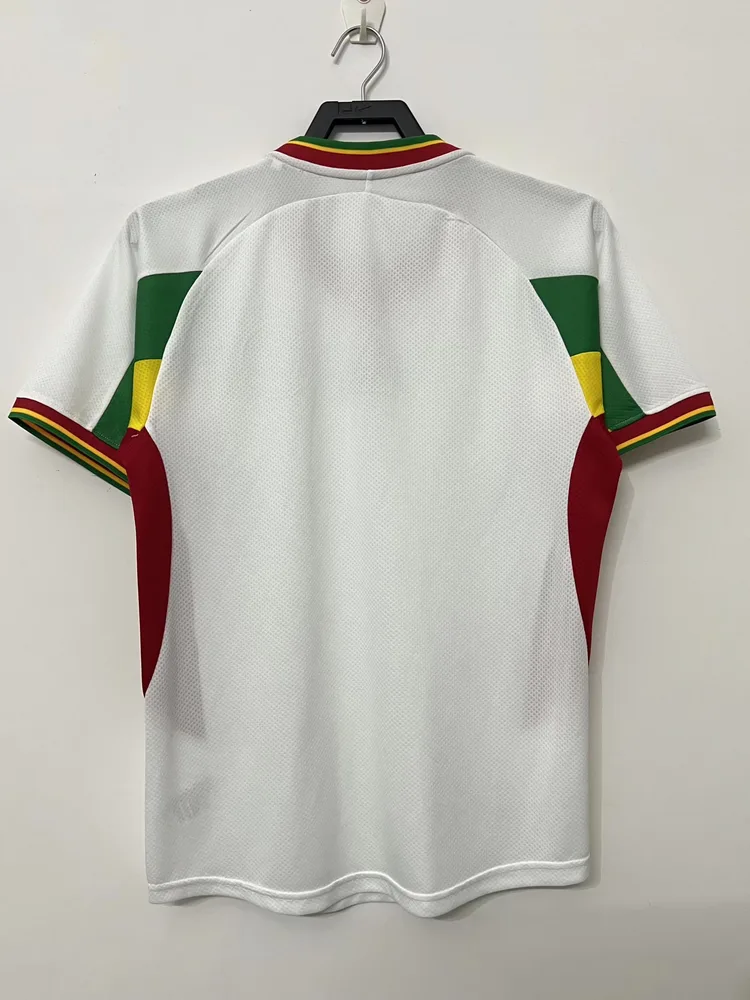 Senegal 2002 Retro Senegal National Team Shirt White 2002 — 2