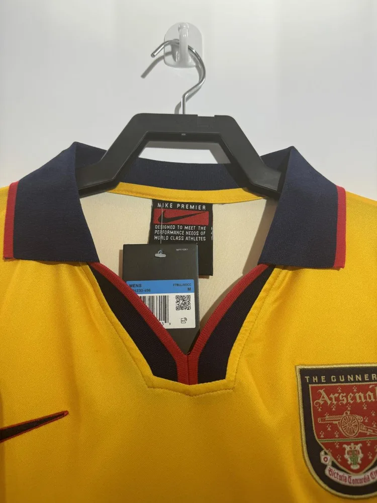 Arsenal 1997-1999 Retro Arsenal Visitante Camiseta de fútbol 1997/1999 — 3