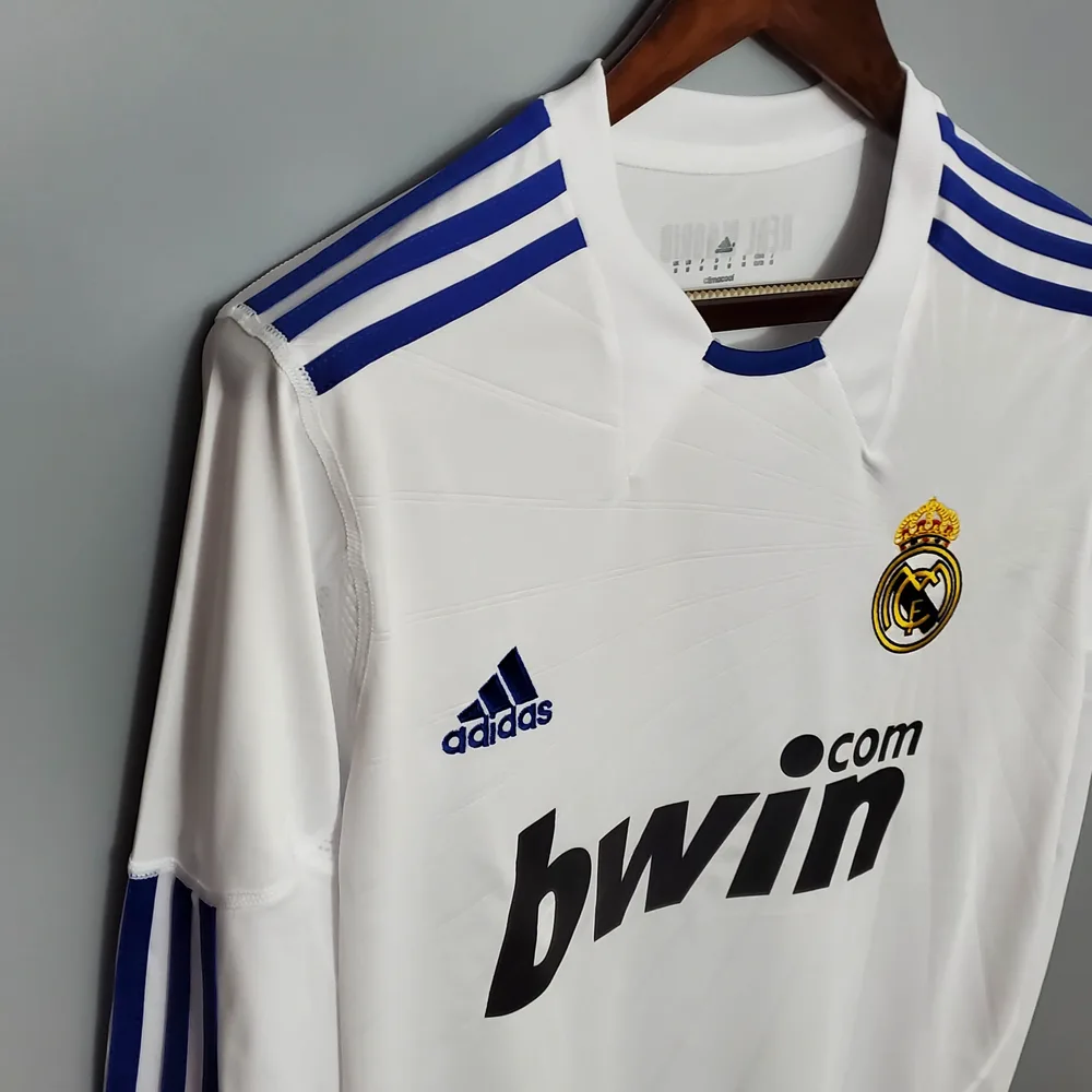 Real Madrid 2010/2011 Retro Long Sleeve Real Madrid Home 2010/2011 — 6