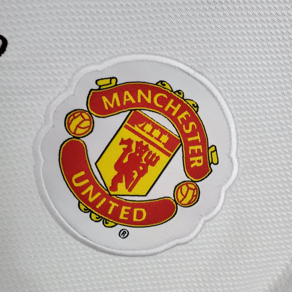 Manchester United 2008/2009 Retro Manchester United Visitante Camiseta de fútbol 2008/2009 — 4