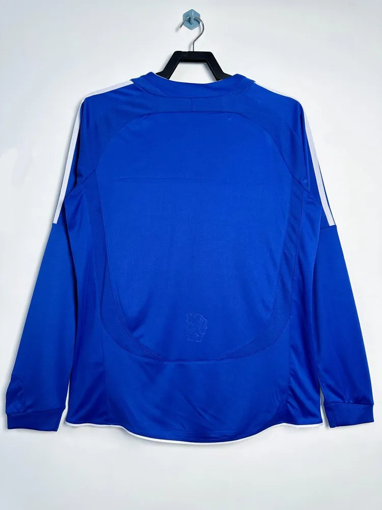 Chelsea 2006-2007 Retro Long Sleeve Chelsea Home Football Shirt 2006/2007 — 2