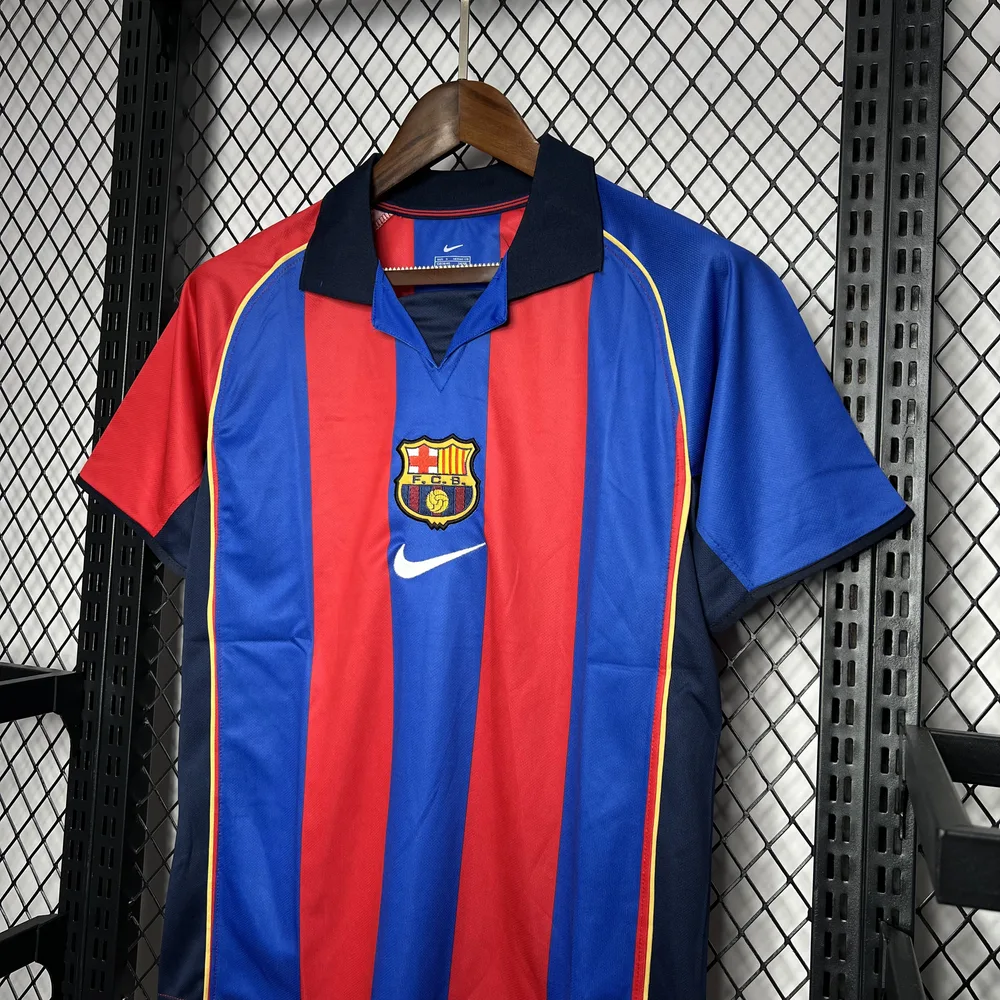 Barcelona 2004/2005 Retro Barcelona Local Camiseta de fútbol 2004/2005 — 2