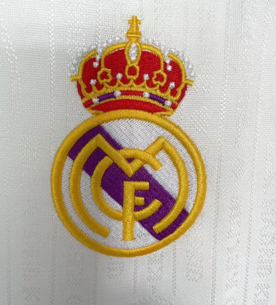 Real Madrid 1996/1997 Retro Real Madrid Third Home Soccer Jersey 1996/1997 — 7