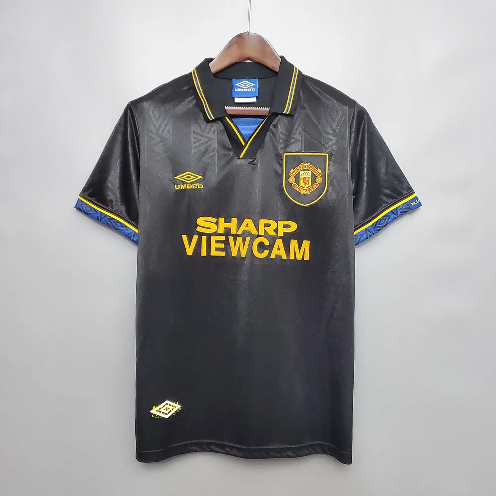 Manchester United 1993/1994 Retro Manchester United Tercera Visitante Camiseta de fútbol 1993/1994
