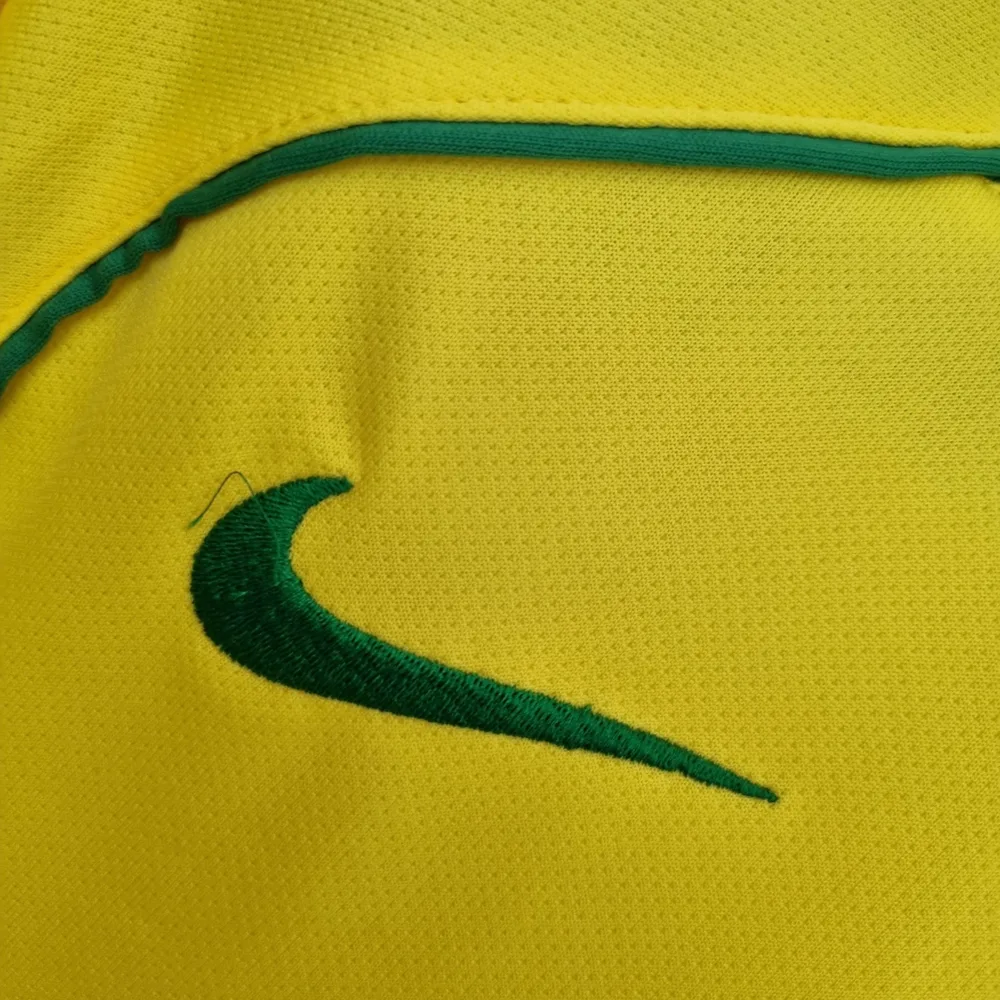Brazil 2004 Retro Brazil Home Soccer Jersey 2004 — 7