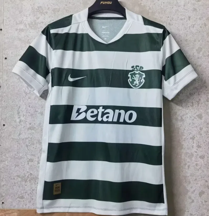 Sporting Lisbon 2026/2027 Sporting Lisbon Home Football Shirt 2026/27