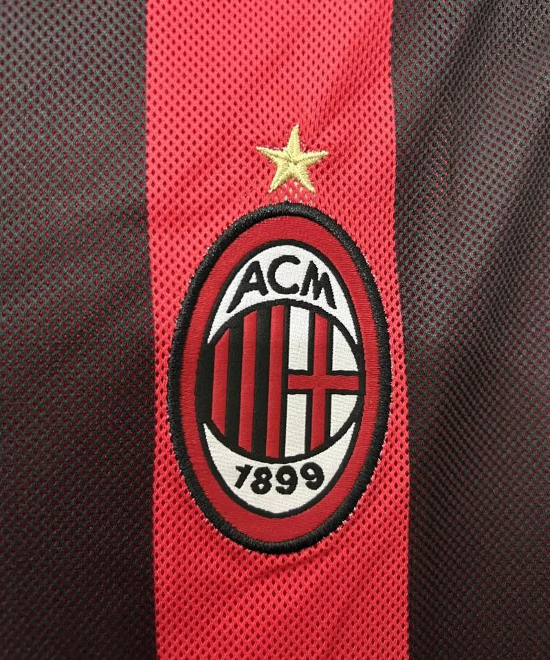 AC Milan 2002/2003 Retro AC Milan Local Camiseta de fútbol 2002/2003 — 5