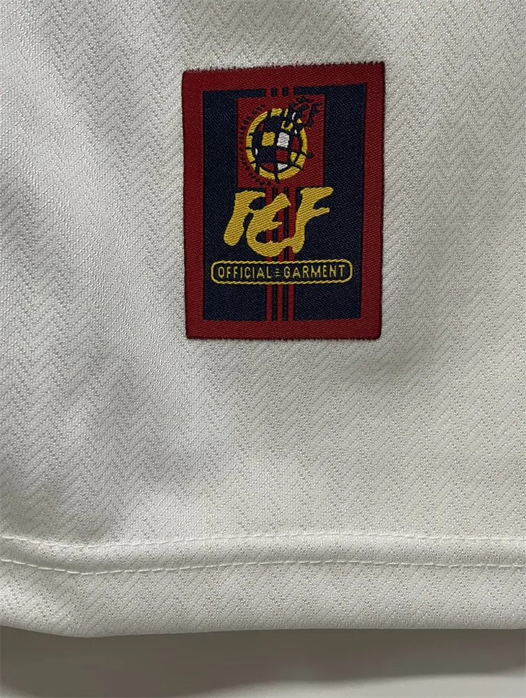 Spain 1998 Retro Spain Away Soccer Shirt 1998 — 6