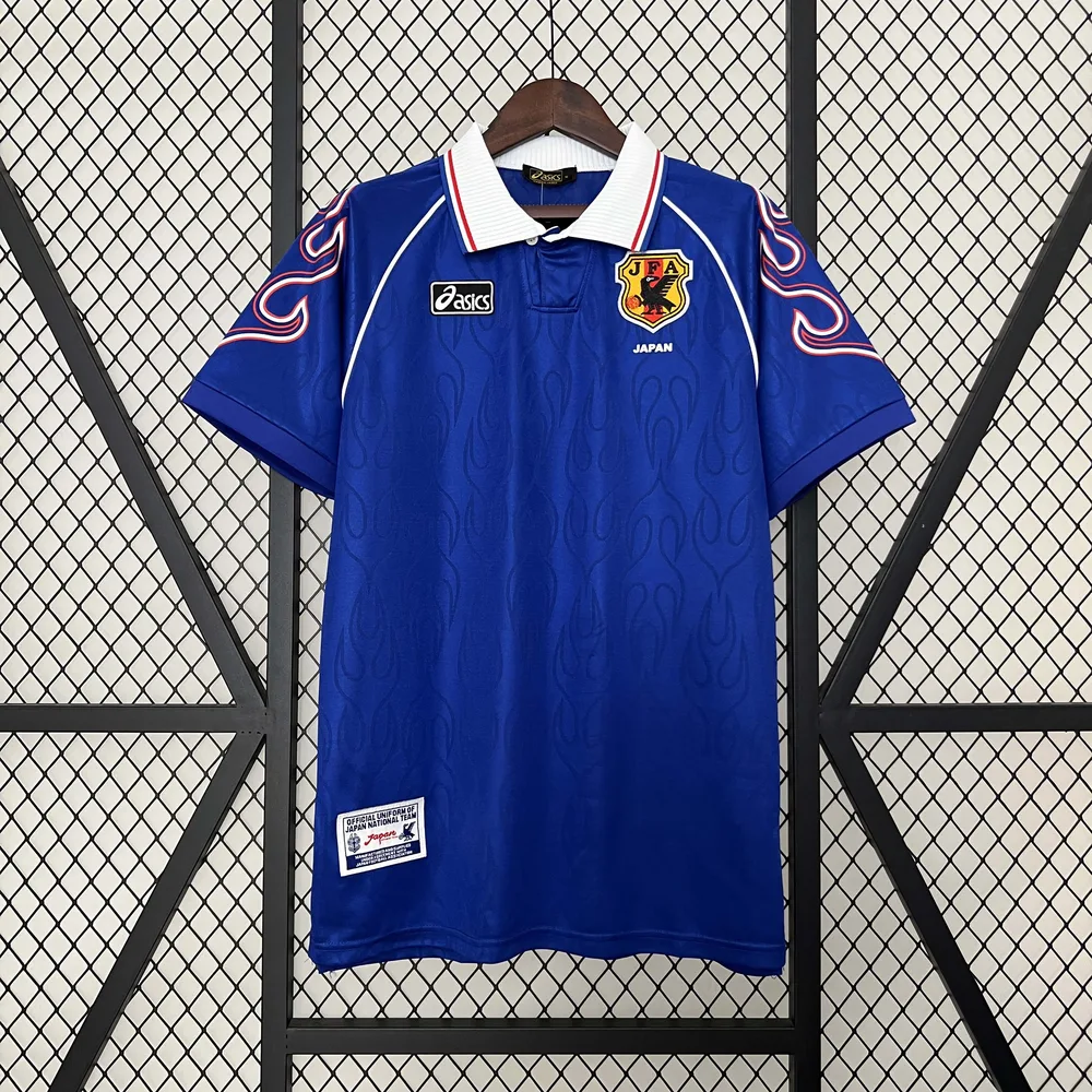 Japan 1998 Retro Japan Local Camiseta de fútbol 1998