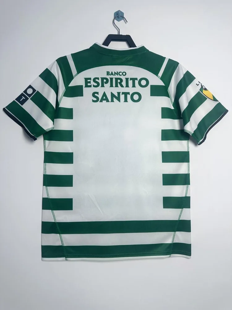 Sporting Lisbon 2003-2004 Retro Sporting Lisbon Home Football Shirt 2003/2004 — 2