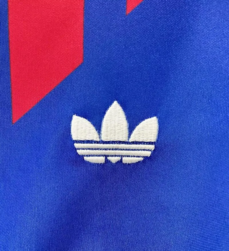 France 1990 Retro France Home Football Shirt 1990 — 4