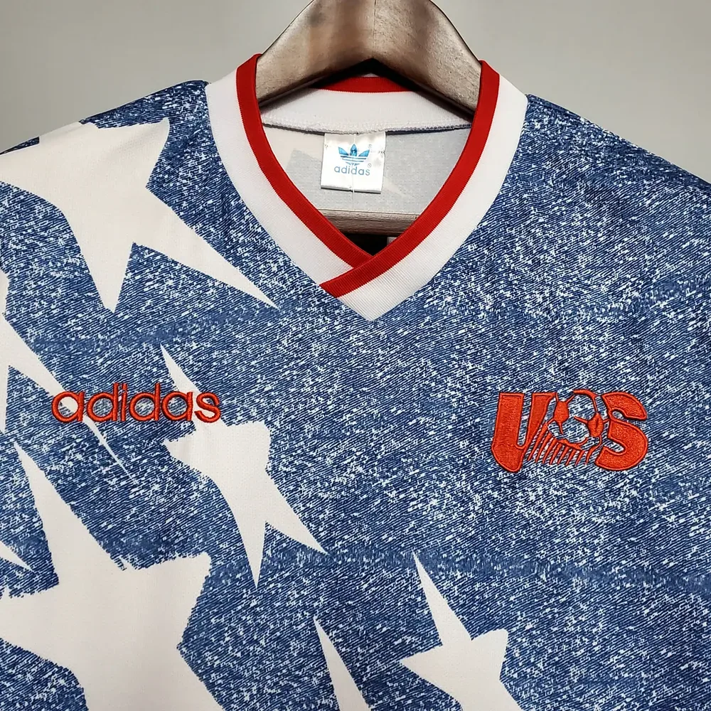 United States 1994 Retro USA Away Soccer Jersey 1994 — 2
