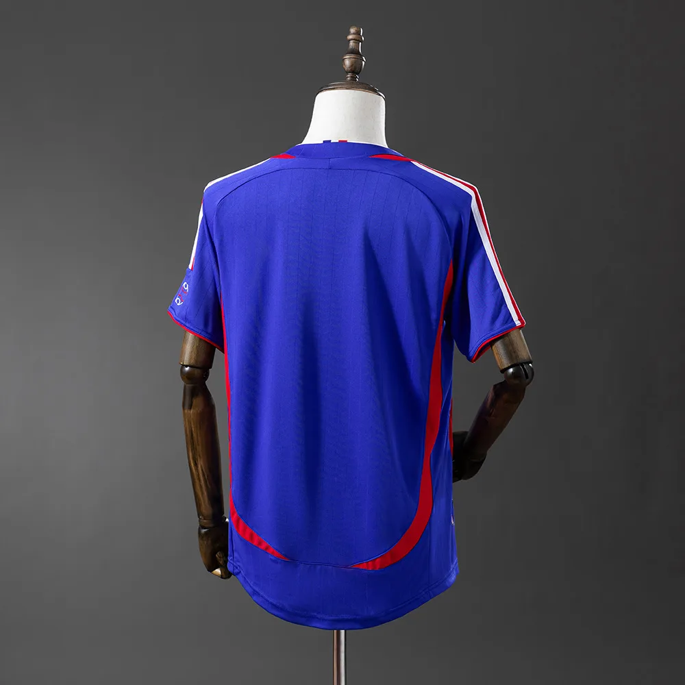 France 2006 Retro France Home Football Shirt 2006 — 2