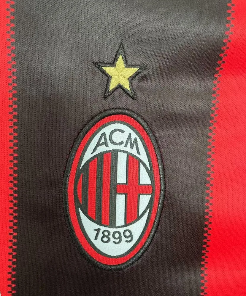 AC Milan 2010-2011 Retro AC Milan Local Camiseta de fútbol 2010/2011 — 5