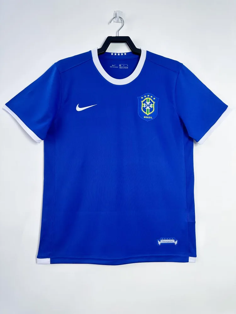 Brazil 2006 Retro Brazil Visitante Camiseta de fútbol 2006
