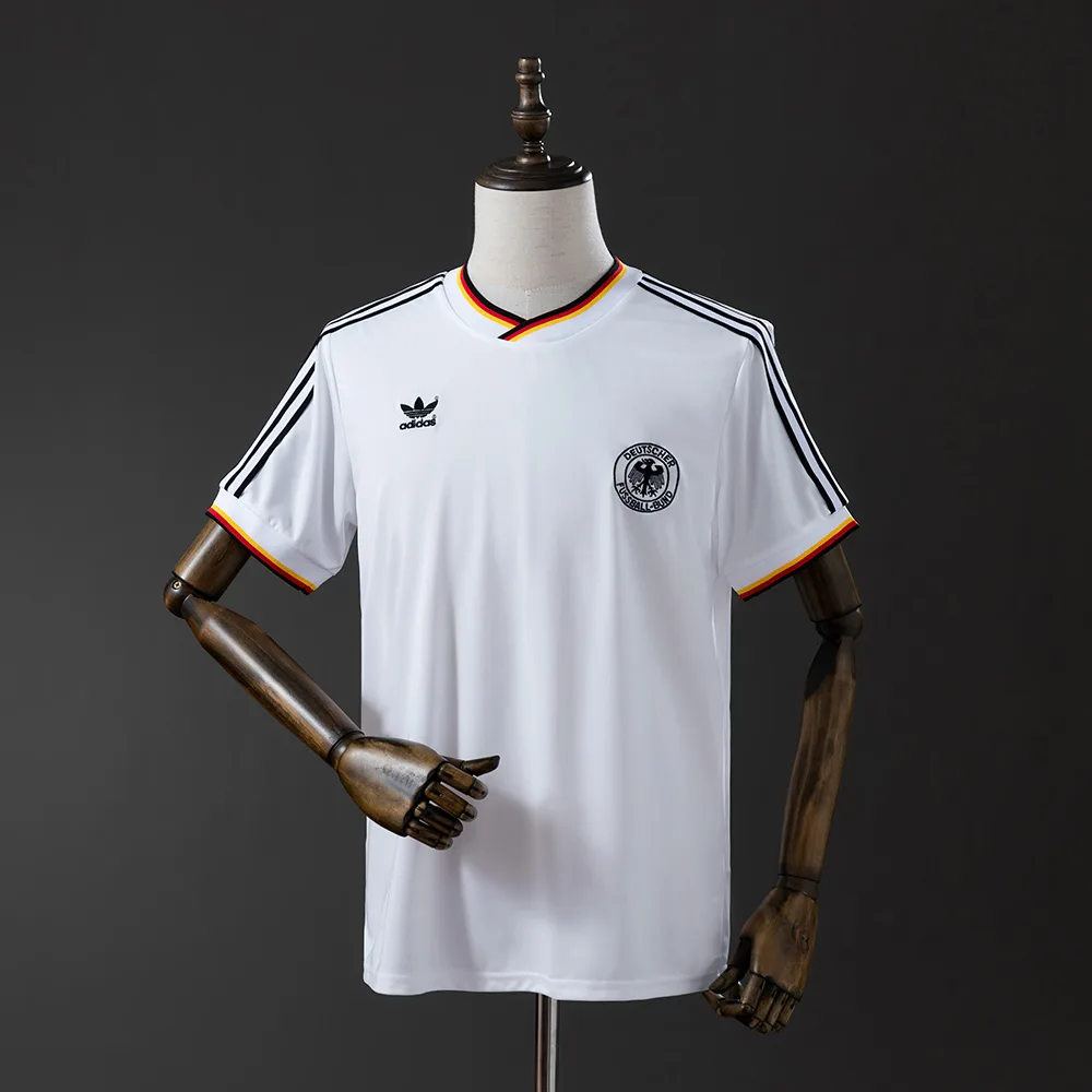 Germany 1986 Retro Soccer Jersey Germany Home 1986 — 1