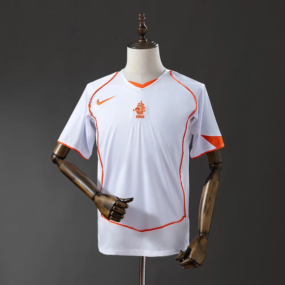 Netherlands 2004 Retro Netherlands National Team Visitante Jersey 2004